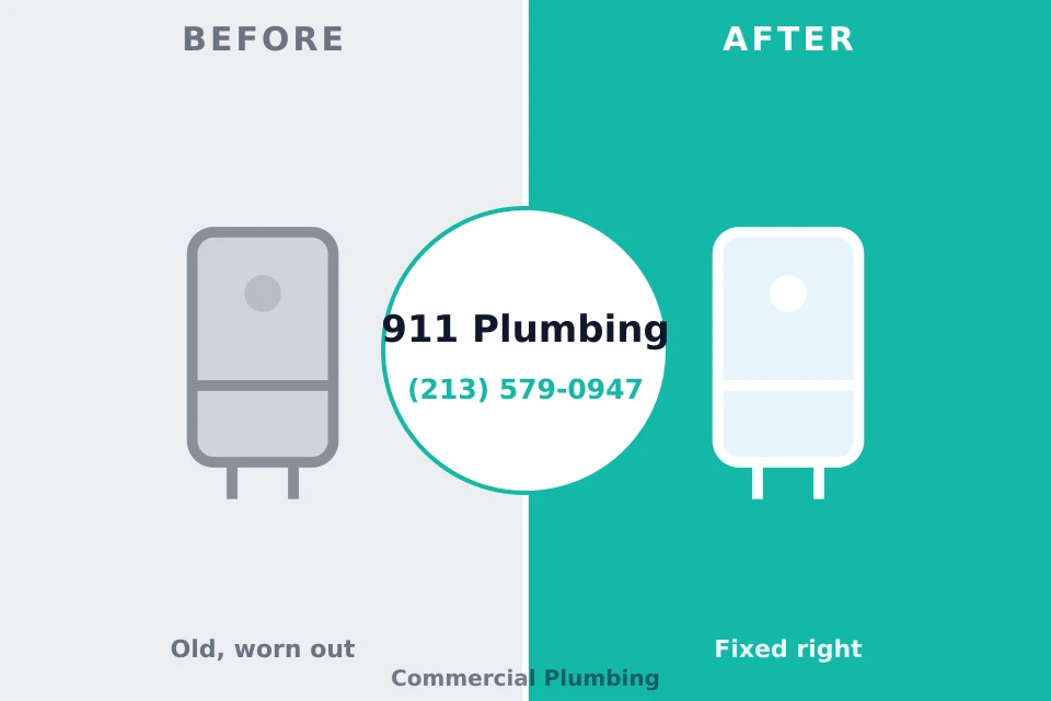 Before and after: plumbing repair Bethel, OH